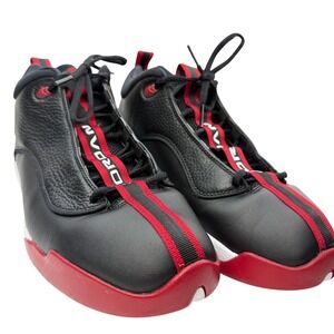Jordan Jumpman Pro Quick Mns Y2K Basketball Shoes Blk Red Mid Top Lace Up Sz10.5